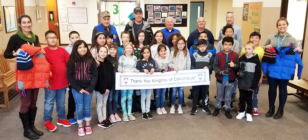 Winter clothing donated
